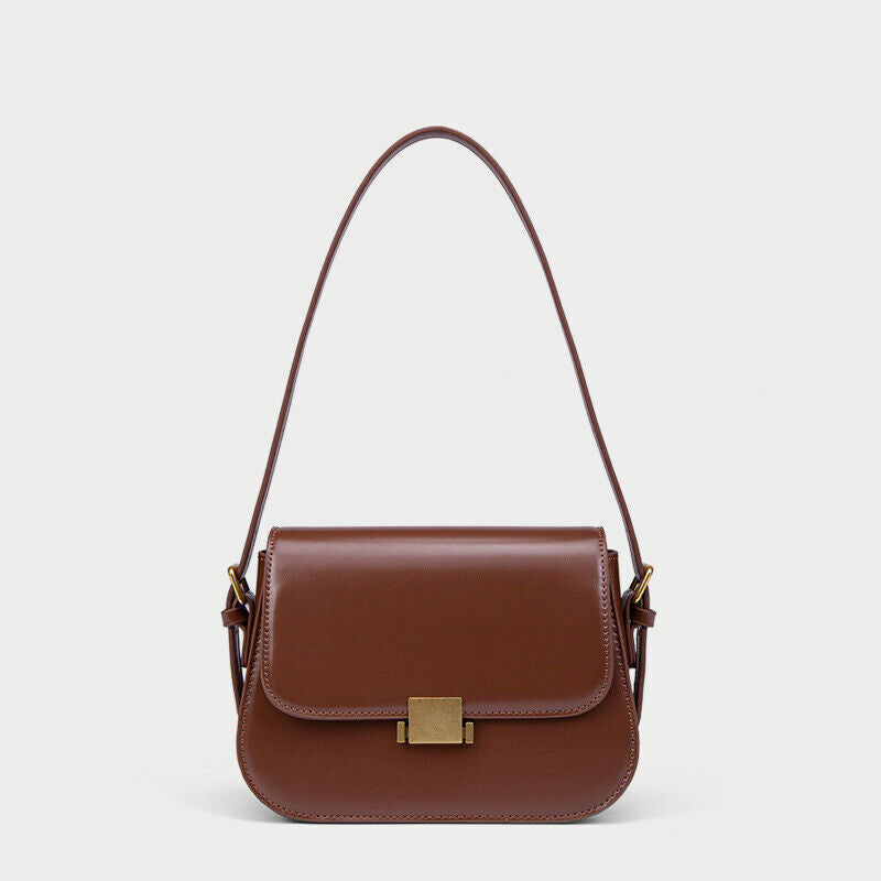 New Messenger Bag Fashion High Sense Niche Single Shoulder Leather Women's Bag