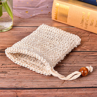 durablel sisal soap saver pouches soap saver bag bath shower soap mesh HgRJ.t2
