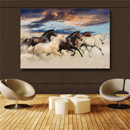 New Arrivals Animals Horse Oil Painting on Canvas Posters Prints Cuadros Wall
