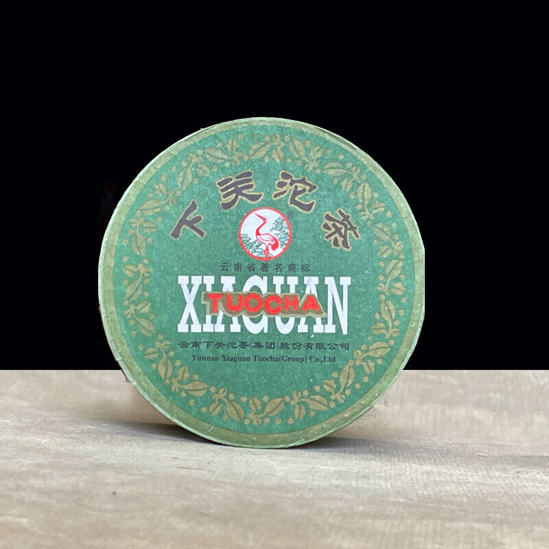 100g Xiaguan Tuocha JIA JI Shen Puerh Old Tree Raw Pu-erh Tea Puer Tea Box