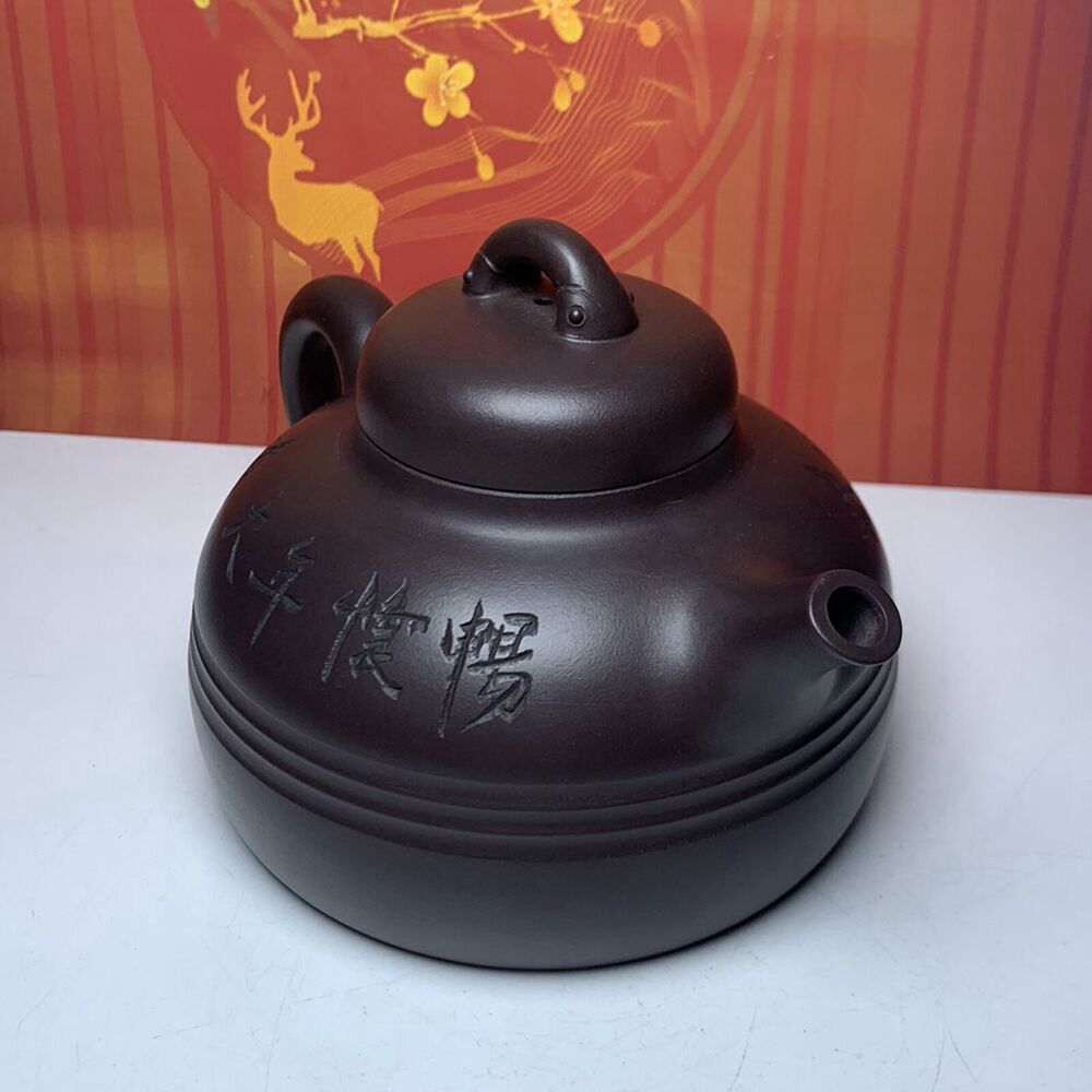 Vintage Chinese Yixing Purple Clay Teapot Zisha Ceremony Teaware Collection Rare