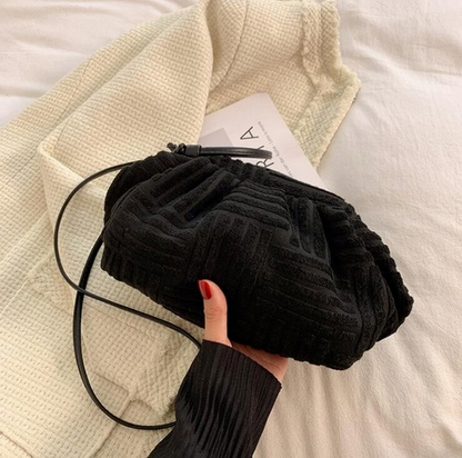 women towel embossed clutch bag handbag clutch bag capacity striped bag