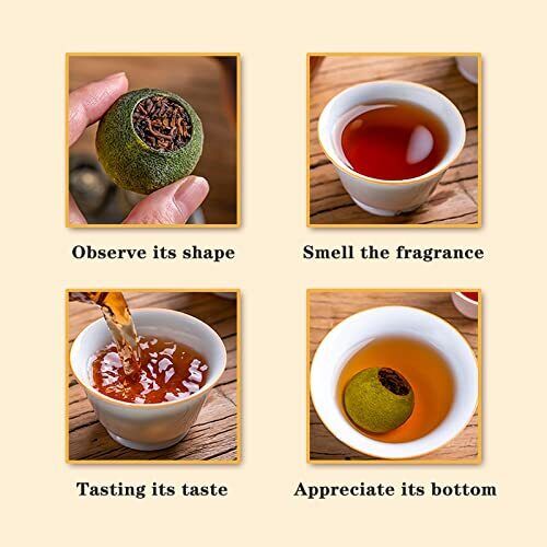 Xiao Qing Gan Puerh Tea - 250g Palace Orange Peel ChenPi Citrus Puer Ripe Tea