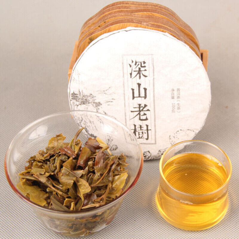 100g 2019 Yunnan Deep Mountain Old Tree Raw Puer Tea Shen Puer Ancient Tree