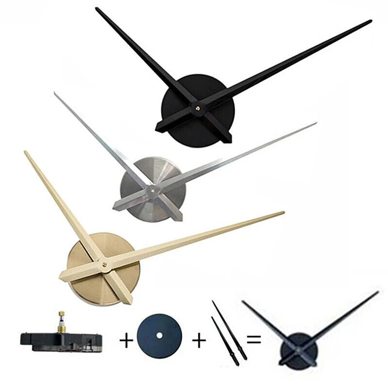 DIY Large Wall Clocks Needles 12cm Brief Quartz Hour Hands Accessories Mechanism