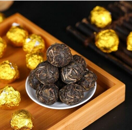 Handmade pearl BuLangShan puerh tea mini Raw pu-erh tuo tea Uncooked puerh tea