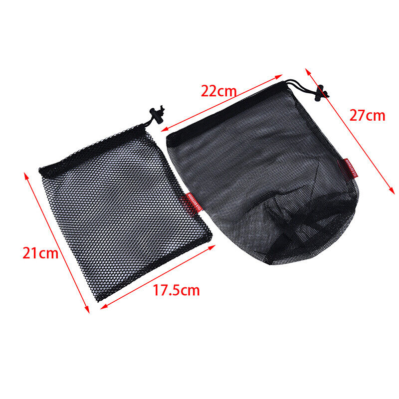 Nylon Mesh Drawstring Bag for Cutlery Bottle Pot Pan Kettle Mesh Storage Bag.N8