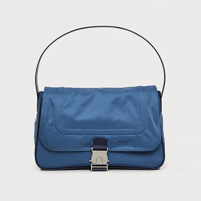 Vintage Shoulder Bag Waterproof Nylon Handbag Messenger Underarm Bags 32*8*18 CM