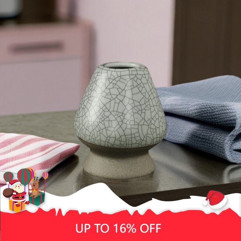 Ceramic Chasen Holder|Tea Accessories