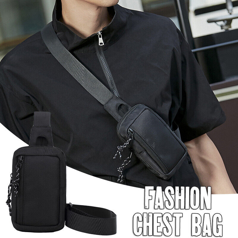 Men's Mini Chest Bag Outdoor Travel Sport Shoulder Sling Backpack Cross Body Bag
