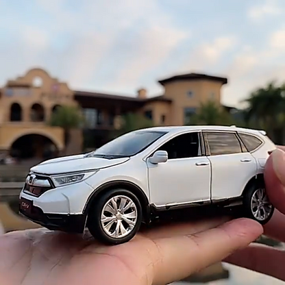 1:32 Honda CRV SUV Druckguss Modell Auto Sound & Licht zurückziehen Kinder Spielzeug Geschenk Kinder-