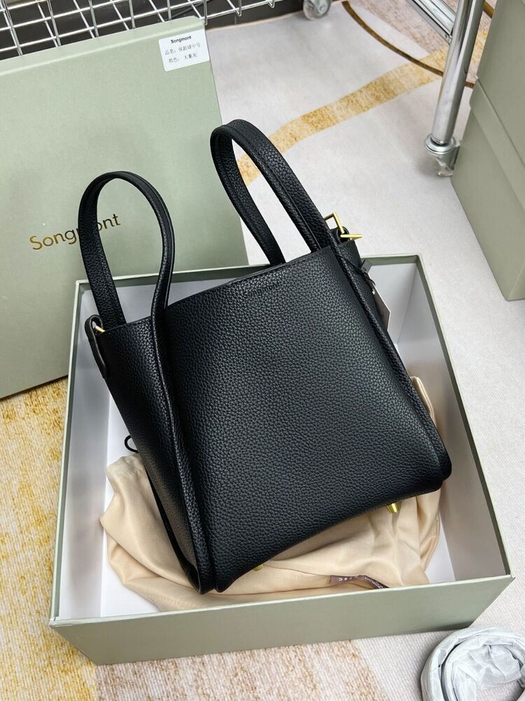Songmont medium Fashion Series Vegetable Basket Handbag Bucket Bag