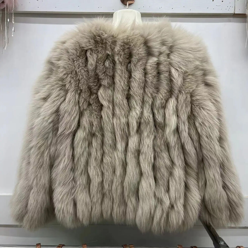 Fur Coat Women 2023 Winter Real Fur Coat Female Fashion Warm Outerwear