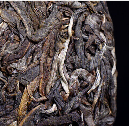 2021 China Jingmai Gan tian spring lao shu Qizi Pu erh Tea UnCooked raw Cake tee