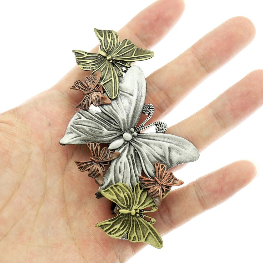 Numeral Hairpin Retro Punk Vintage Barrette Statement Jewelry Hair Accessories