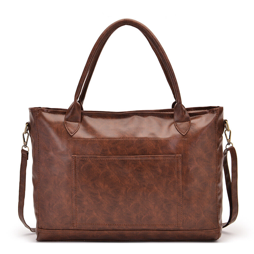 Women's Soft eather Tote, Large Capacity Travel Handbags Sling Shoulder Bags