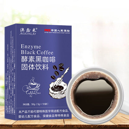 Instant Mellow Black Coffee Enzyme Black Coffee Instant Coffee Solid Drink