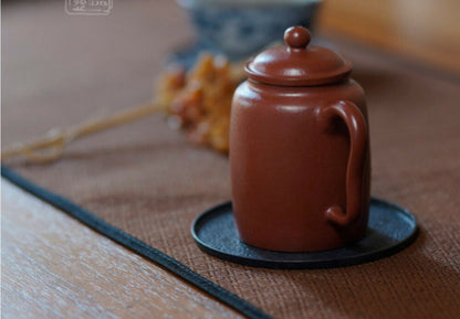 80cc chinese Yixing Handmade Zisha Clay teapot Zhuni JiZhi Gongfu Hu Tea Pot