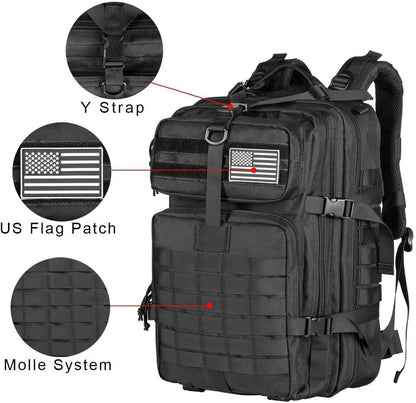 50L Man/Women Hiking Trekking Bag Tactical Backpack Army Bag Travel Backpack