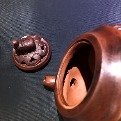 vintage chinese yixing purple clay teapot zisha ceremony teaware collection rare