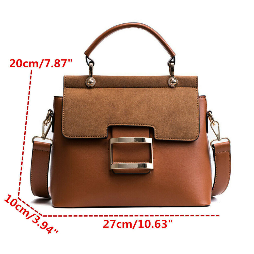 Women Ladies Leather Handbags Fashion Shoulder Travel Satchel Tote Crossbody Bag