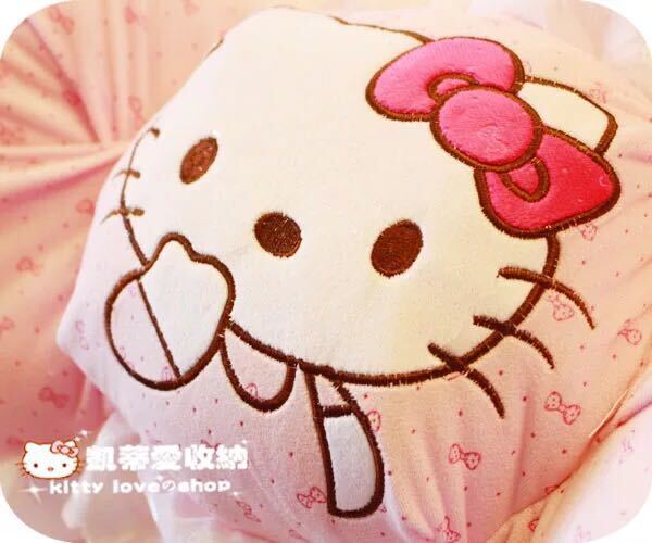 Hello Kitty Candy Plush Throw Pillow Car Cushion Waist Cushion Headrest