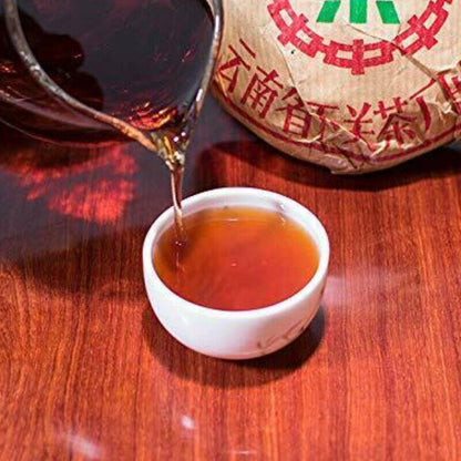 250g/8.8oz Ancient Aged Ripe Puer Tuocha Pu'er Tea Xiaguan Xiao Fa Tuo Cha