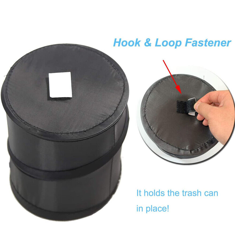 Car Rubbish Bin Holder Foldable Waterproof Garbage Bag Waste Storage Organiser