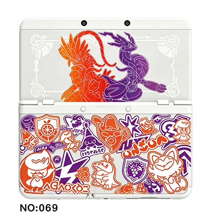 46‑Design Limited Themed Shell Cover Plates for New Nintendo 3DS
