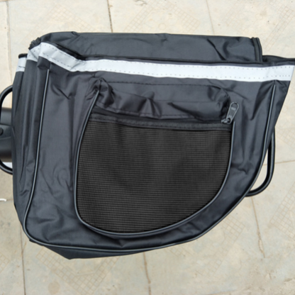 25L Bicycle Rear Rack Storage Bags Mountain Bike Backseat Pannier Bags Organizer