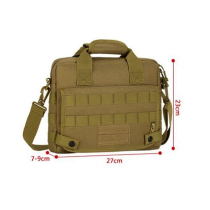 New Men Nylon Shoulder Briefcase Bag Military Tactical Laptop Pack Messenger Bag