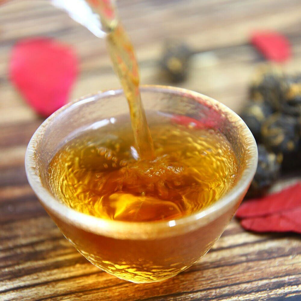 2023 Yunnan Ancient Trees Golden Pearl Dian Hong Chinese Black Tea 100g