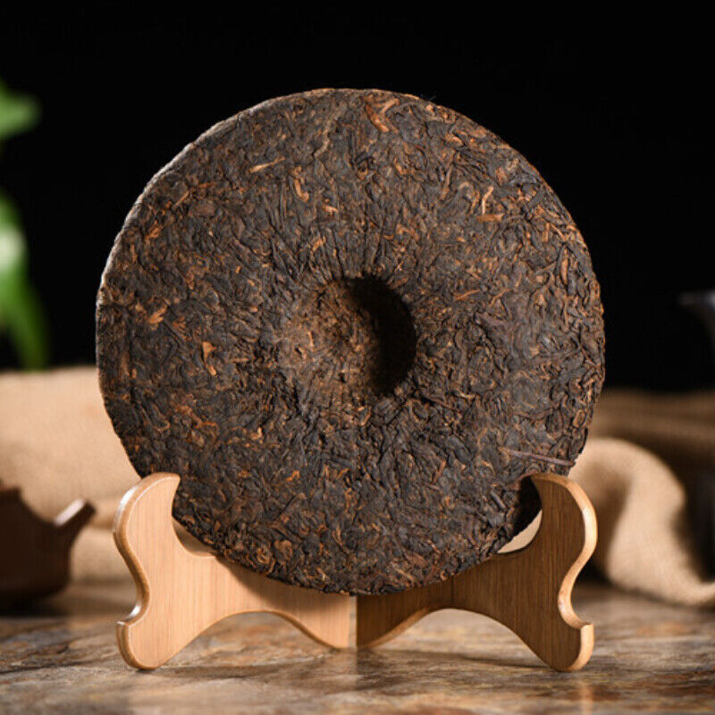 Pu'er Black Tea Lose Weight Healthy Drink 357g Yellow Seal Puerh Boiled -