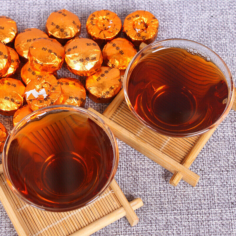 Pu-erh Tea Mini Tuocha Pu-erh Ripe Tea 500g Pu-erh Orange Tea