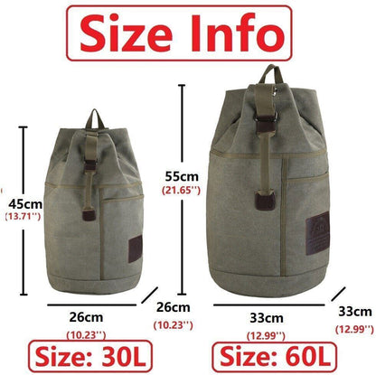 Men's Bag Sports Bags Canvas Backpacks Hiking Travel Backpack Travelling Bag