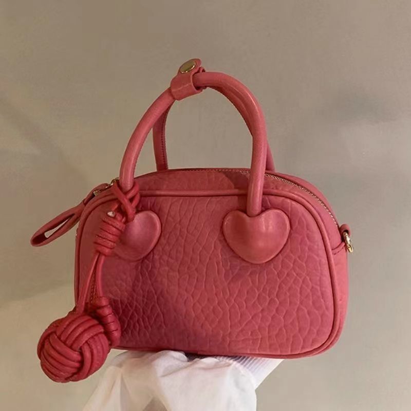Pink Handbags Shoulder Bags Crossbody Purse Versatile Shoulder Bags 18*6.5*12 CM