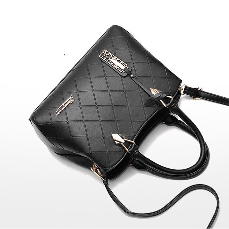 Women's Ladies Casual Shoulder Bag PU Leather Handbag Satchel Messenger Bags