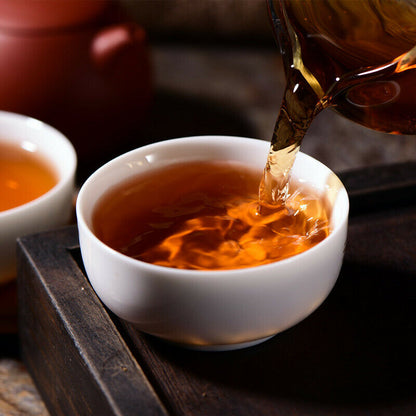 357g Yunnan Sun Dried Ancient Arbor Tree Dianhong Dian Hong Black Tea Cake Tea