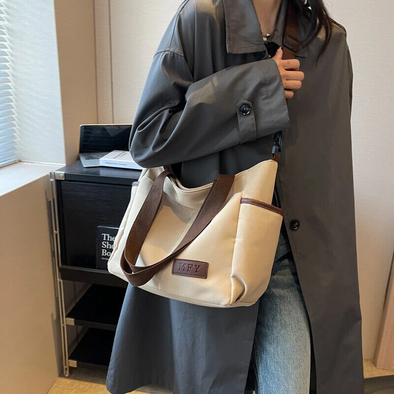 Tote Bag Women Pockets Bag Crossbody Bag Shoulder Shipper Bag