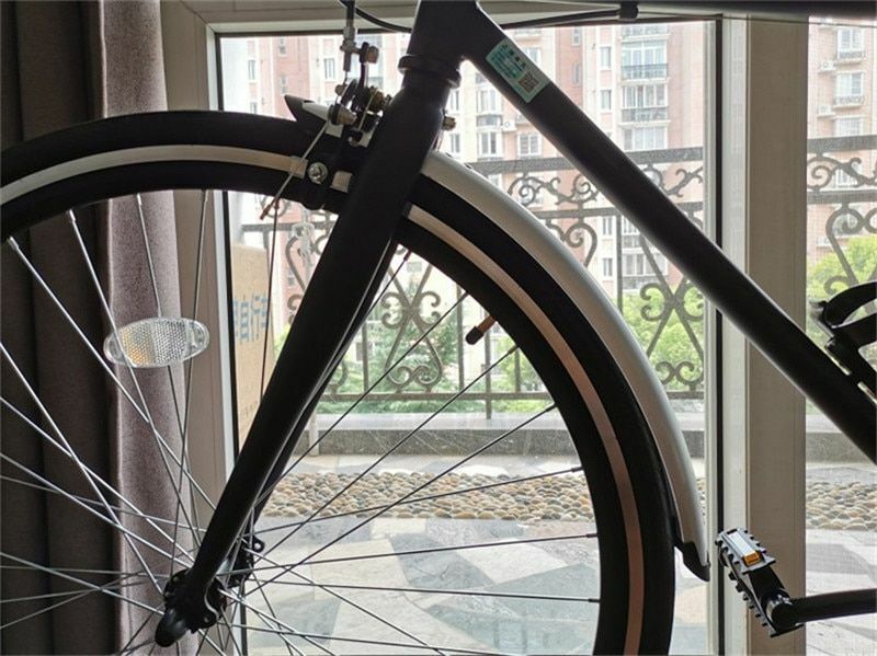700C Road Bicycle Front Rear Fender Aluminum Plastic Retro Bike Fixed Gear Parts