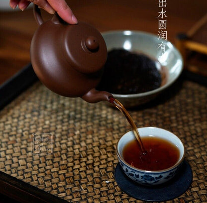 160cc chinese Yixing Handmade Zisha teapot Purple clay JunDe Hu Gongfu Tea Pot