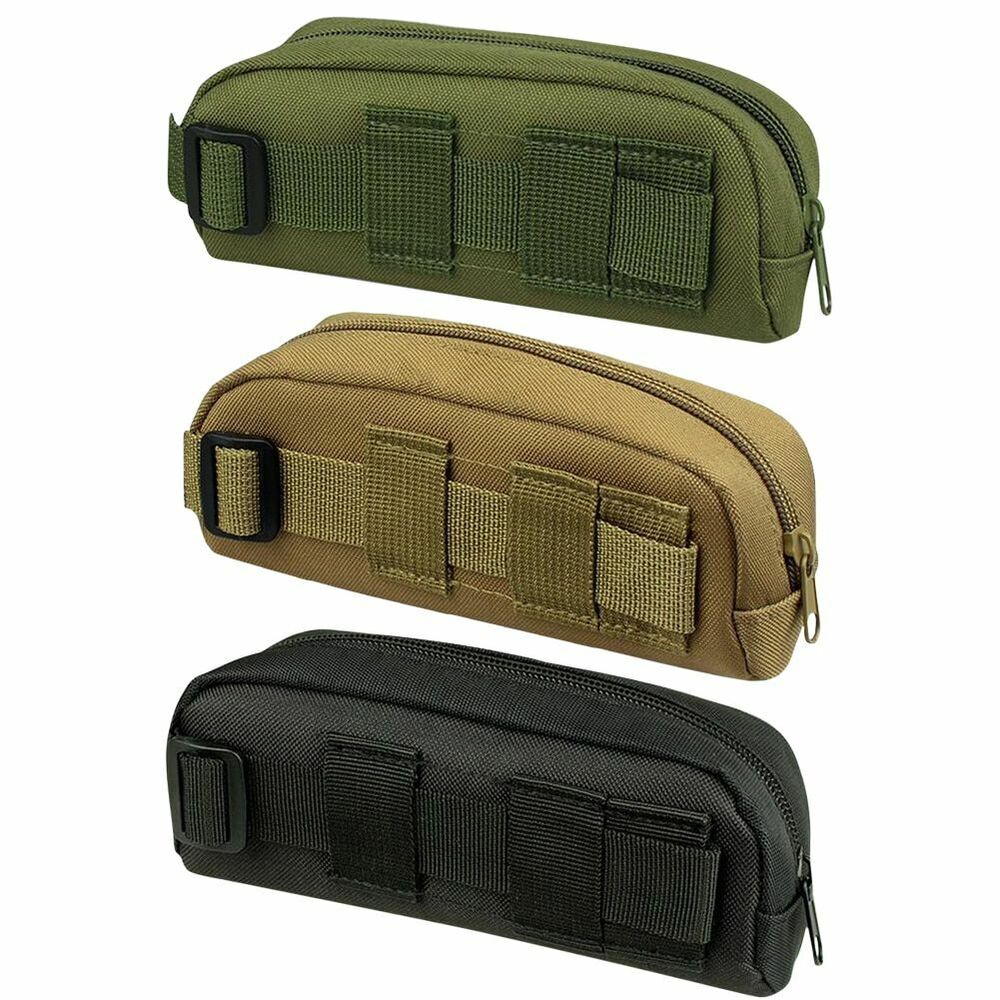 Outdoor Hunting Sunglasses Case Pouch Goggles Bag Nylon Waist Hanging 600D Nylon