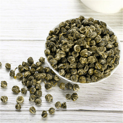 NEW 100% Organic High Quality King Grade Jasmine Dragon Pearl Chinese Green Tea