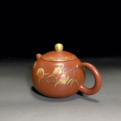 vintage chinese yixing purple clay teapot zisha ceremony teaware collection rare