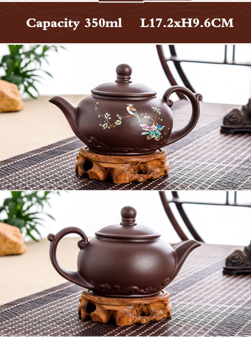 Yixing Large Capacity Purple Sand Pot Chinese Clay Teapot Tea Cup House Ceramic