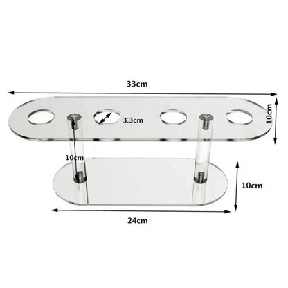 Cupcake Display Stand 5Tier Clear Acrylic Party Cake Dessert Holder Jewelry Rack