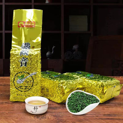 250g Organic Green Tea Benefits Lose Leaf Tie Guan Yin Oolong Tea Chinese Tea