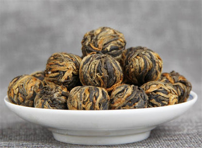 Yunnan Black Tea 60g Dian Hong Handmade Golden Ball Tea Small Canned Chinese Tea