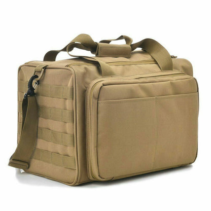 Tactical Range Bag Shooting New Case Pack Khaki Hunting Sling Bag Camping