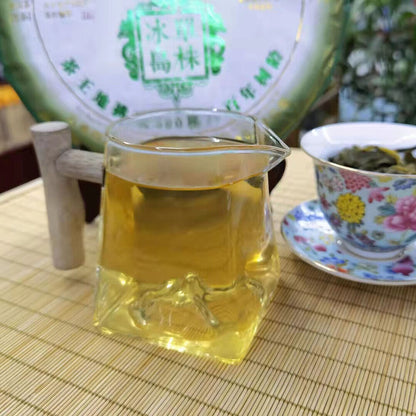 1kg Yunnan Raw Pu-erh Tea Cake 2023 Iceland Puerh Raw Tea Bingdao Pu'er Cake Tea